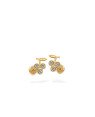 Brinco TP Uva p/ Pedra Cristal - 00 - 6mm x 9mm - 0.80gr