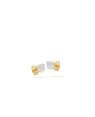 Brinco Coracao de Zirconia  - 00 - 5mm x 5mm - 1.01gr