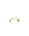 Brinco Zirconia 5mm c/ 4 Garras - 00 - 6mm x 6mm - 0.93gr