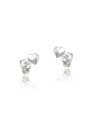 Brinco AG Coracao Abaulado 4mm - G6 - 4mm x 4mm - 0.46gr