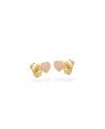 Brinco Coracao c/ Borda p/ Resina - 00 - 4mm x 4mm - 0.38gr