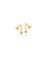 Brinco Coracao p/ Coracao Diamantado 4mm - 00 - 6mm x 15mm - 0.85gr