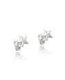 Brinco AG Estrela Lisa Macica  - G6 - 6mm x 6mm - 0.54gr