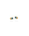 Brinco TP Estrela Macica p/ Resina (Azul Bandeira) - 00 - 6mm x 6mm - 0.46gr