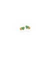 Brinco TP Coracao Macico p/ Resina  - 00 - 5mm x 5mm - 0.53gr