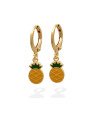 Brinco Argolinha Abacaxi p/ Resina - 00 - 6mm x 23mm - 1.41gr