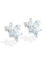 Brinco AG Estrela Irregular Textura Organica  - G1 - 21mm x 19mm - 2.45gr