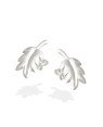 Brinco AG Ramo de Folha Organica  - G3 - 10mm x 19mm - 2.14gr