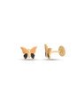 Brinco TP Borboletinha Estampada p/ Resina (Amarelo e Preto) - 00 - 8mm x 6mm - 0.60gr