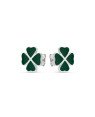 Brinco AG Trevo 12mm p/ Resina  - G3 - 12mm x 12mm - 2.43gr
