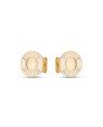 Brinco Redondo 10mm Botao Diamantado - 00 - 10mm x 10mm - 1.31gr
