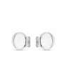 Brinco AG Redondo 10mm Meia Bola Lisa - G3 - 10mm x 10mm - 1.53gr