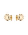 Brinco Botao Diamantado 7.5mm  - 00 - 8mm x 8mm - 0.94gr