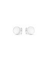 Brinco AG Redondo Meia Bola Lisa 7.5mm - G5 - 8mm x 8mm - 0.89gr