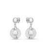 Brinco AG Botao Diamantado 11mm c/ Botao Liso 6mm - G3 - 11mm x 23mm - 2.79gr