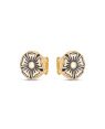 Brinco Redondo 10mm c/ Flor p/ Resina - 00 - 10mm x 10mm - 1.30gr