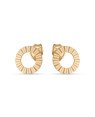 Brinco Redondo 10mm Vazado Diamantado Riscado - 00 - 10mm x 10mm - 0.96gr