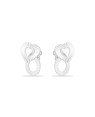 Brinco AG Coracao Abaulado c/ Borda p/ Redondo Vaz Diamantada - G3 - 11mm x 16mm - 2.28gr