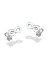 Brinco AG Infinito 10mm - G5 - 10mm x 5mm - 0.78gr