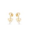 Brinco Coracao Abaulado p/ Laco Macico c/ Zirconia  - 00 - 10mm x 20mm - 1.90gr