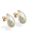 Brinco Perola Gota Fixa 10mm - 00 - 10mm x 19mm - 2.30gr