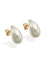 Brinco Perola Gota Fixa 8mm - 00 - 8mm x 16mm - 1.20gr