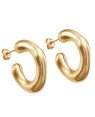 Brinco Argola Trabalhada Abs 30x24mm - 00 - 6mm x 30mm - 3.50gr