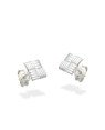 Brinco AG Quadrado 5.5mm Trancado - G6 - 5mm x 5mm - 0.72gr