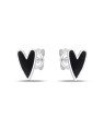 Brinco AG Coracao Comprido 8mm p/ Resina  - G5 - 8mm x 8mm - 0.63gr