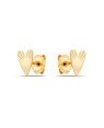 Binco Coracao Comprido 8mm Diamantado - 00 - 5mm x 8mm - 0.70gr