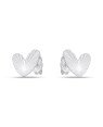 Brinco AG Coracao Irregular 8mm Diamantado - G5 - 9mm x 8mm - 0.79gr