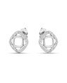 Brinco AG Losango Vazado 13mm Corda - G3 - 13mm x 13mm - 1.39gr