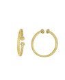 Anel Fund - 34 Zirconia - Aro Aberto c/ Metade do Aro Liso e Metade c/ Pedras - 00 - 1mm x 1mm - 1.46gr
