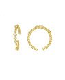 Anel Fundicao - 5 Zirconia - Falange Aro Bolinha  - 00 - 1mm x 1mm - 0.76gr