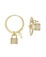 Anel Fundicao - 31 Zirconia - Cadeado e Chave - 00 - 1mm x 1mm - 2.00gr