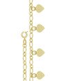 Pulseira 4 coracoes - CE - 10mm x 140mm - 1.80gr