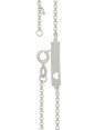 Pulseira Chapa com Coracao Vazado e Alongador - G3 - 5mm x 140mm - 1.75gr