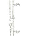 Tornozeleira Uma Estrela Duas Luas Mini Dupla com Alongador - G3 - 10mm x 260mm - 2.37gr