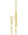 Pulseira Chapa Lisa - CS - 4mm x 140mm - 1.70gr