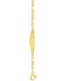 Pulseira Chapa Lisa - CS - 6mm x 140mm - 1.89gr