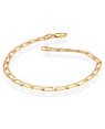 Pulseira 1.20 Elo Longo Batido - CE - 4mm x 220mm - 4.20gr