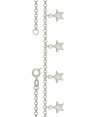 Pulseira com Cinco Estrela Pequena Dupla - G3 - 12mm x 180mm - 2.39gr