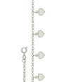 Pulseira com Cinco Coracoes Pequenos Duplos - G3 - 10mm x 180mm - 2.52gr