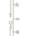 Tornozeleira com Uma Concha Peixe Estrela do Mar Dupla - G3 - 13mm x 230mm - 3.04gr
