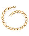 Pulseira  Oval Batido - CN - 8mm x 200mm - 14.20gr