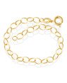 Pulseira Oval 0,50 4x5MM - CN - 4mm x 180mm - 1.71gr