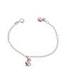 Pulseira AG p/ 2 Unicornios - G6 - 8mm x 140mm - 1.55gr