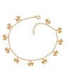 Pulseira 18cm + 2cm Along c/ 11 Lacos  - CE - 8mm x 200mm - 3.60gr