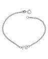 Pulseira AG Elo portugues Fe Reticulado - G3 - 10mm x 180mm - 1.42gr