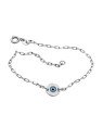 Tornozeleira AG Cartie p/ Olho Grego (Branco/Azul/Preto) - G3 - 9mm x 260mm - 2.13gr